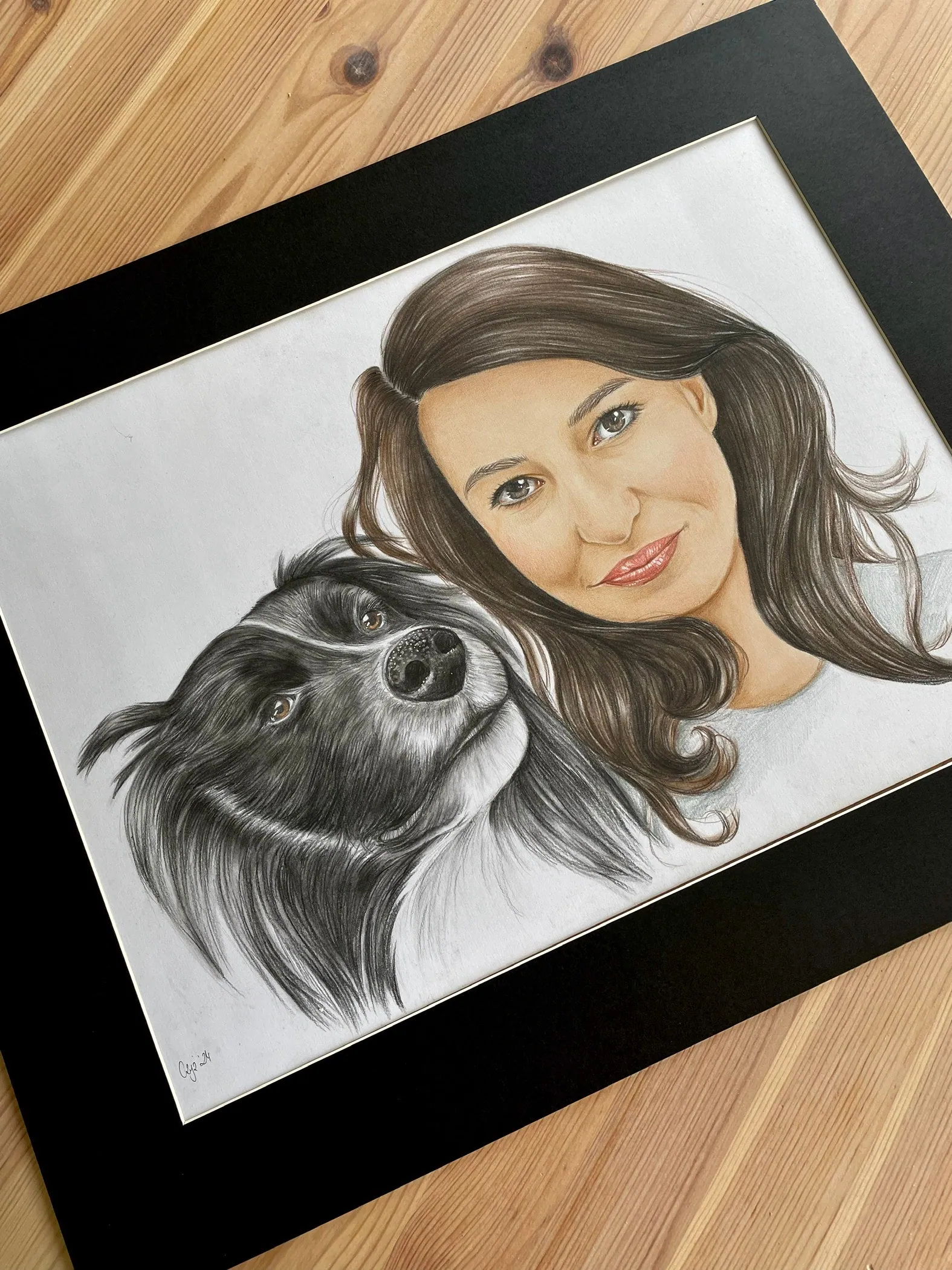 portret z pupilem Tychy